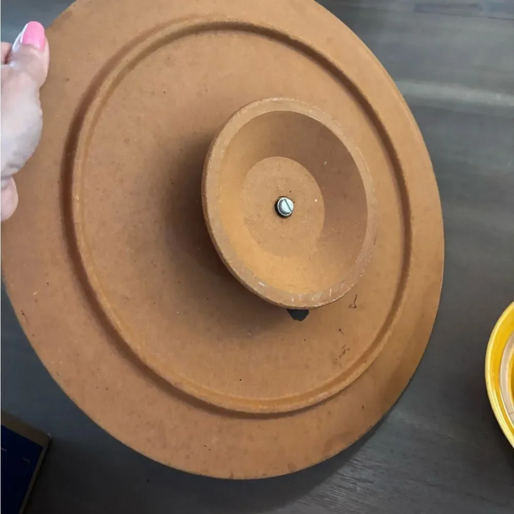 California Pottery Mid Century Modern Chip & Dip Set/ Relish Tray